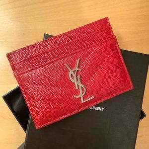 YSL Monogram Card Case